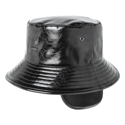 Sombrero de pescador Future con orejeras de Kangol - Negro