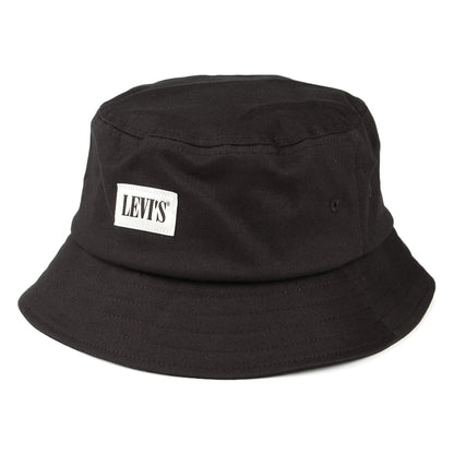 Sombrero de pescador Serif Patch de Levi's - Negro