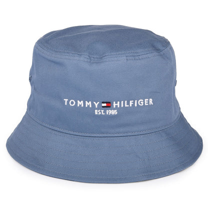 Sombrero de pescador TH Established de algodón orgánico de Tommy Hilfiger - Azul Pizarra