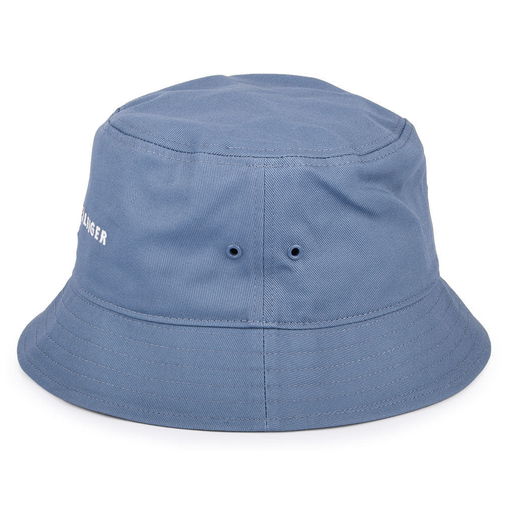 Sombrero de pescador TH Established de algodón orgánico de Tommy Hilfiger - Azul Pizarra