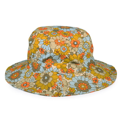 Sombrero de pescador Petra plegable estampado floral de Brixton - Multicolor