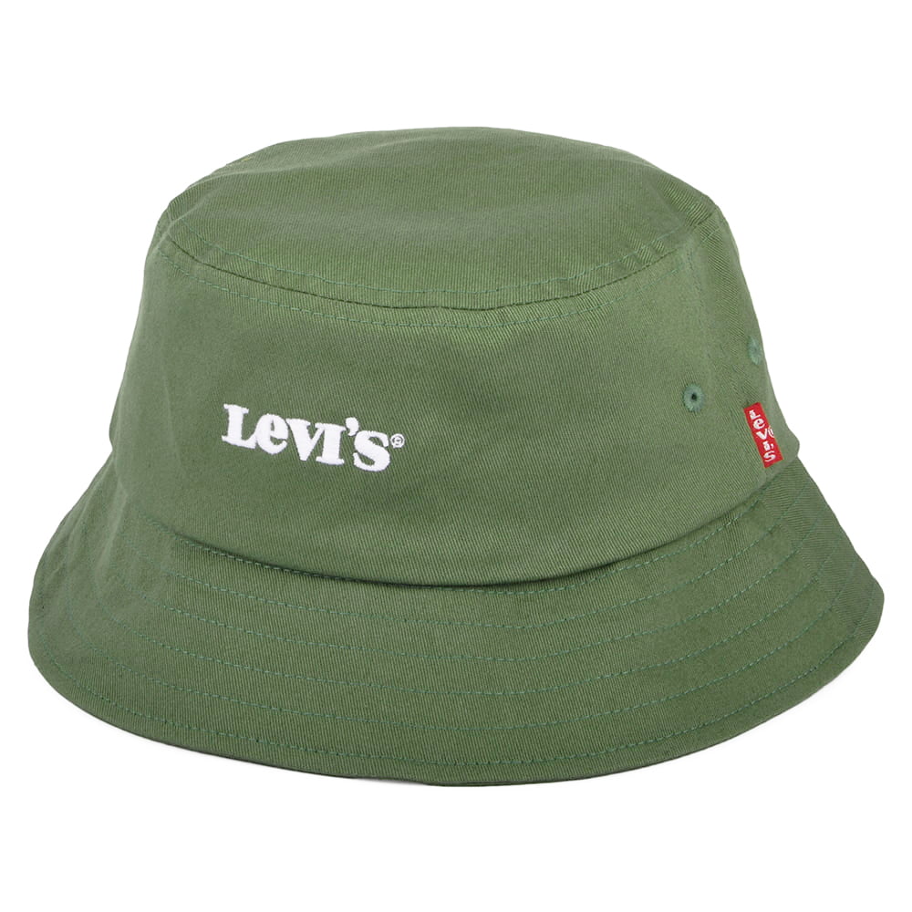 Sombrero de pescador Vintage Modern Logo de Levi's - Verde