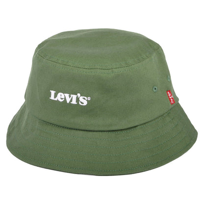 Sombrero de pescador Vintage Modern Logo de Levi's - Verde