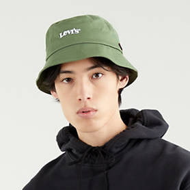 Sombrero de pescador Vintage Modern Logo de Levi's - Verde