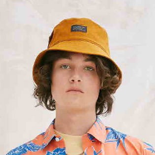 Sombrero de pescador No Horse Pull Logo Patch con bolsillo de Levi's - Kaki