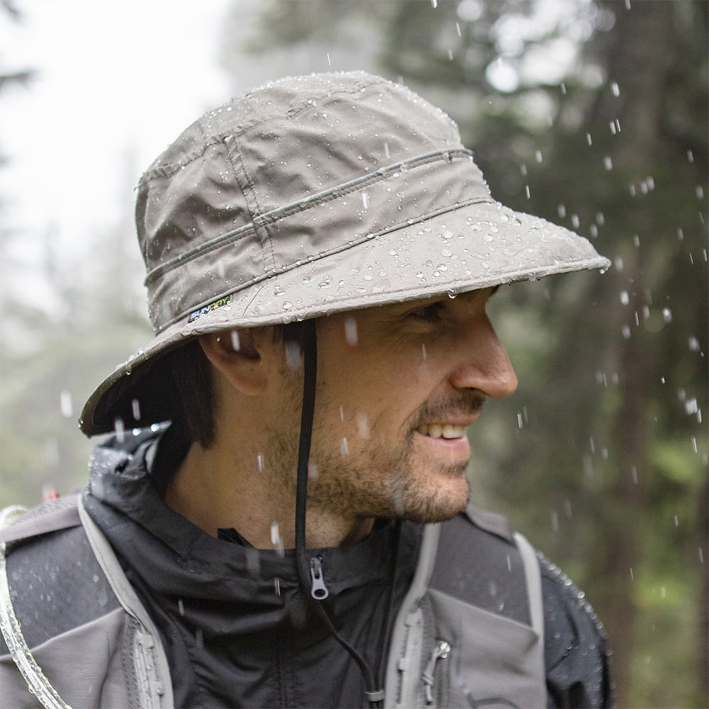 Sombrero de pescador Ultra Storm Impermeable de Sunday Afternoons - Gris Topo