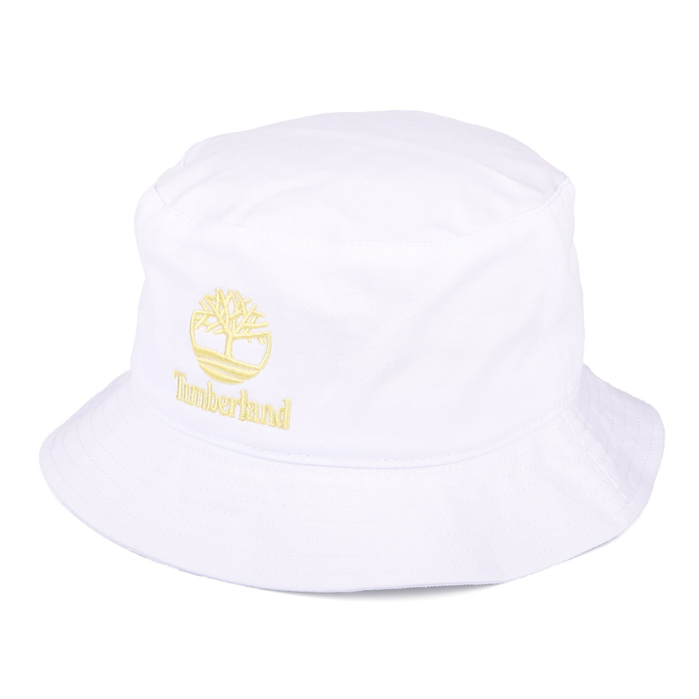Sombrero de pescador Youth Culture de sarga de algodón de Timberland - Blanco