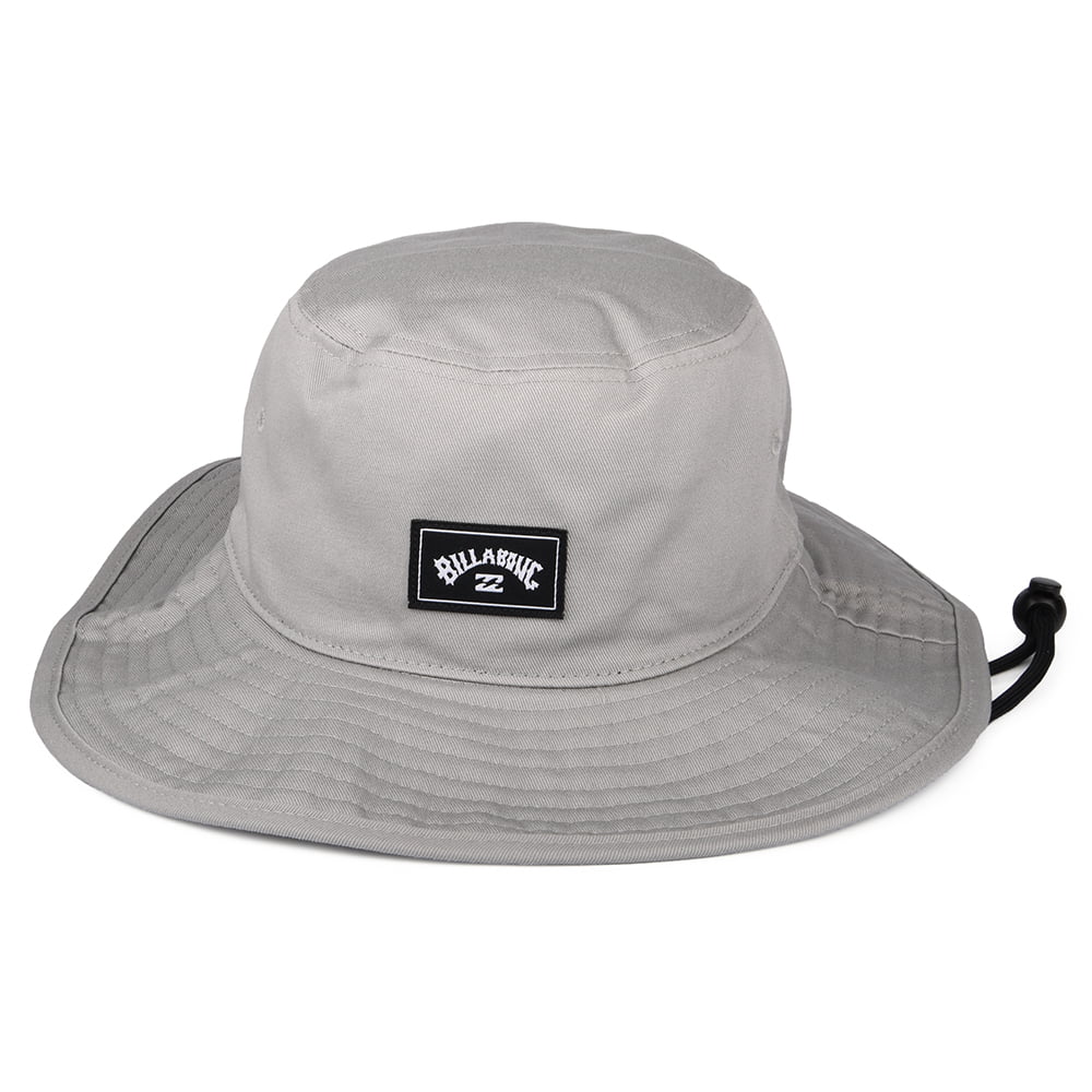 Sombrero Boonie Big John de algodón de Billabong - Gris