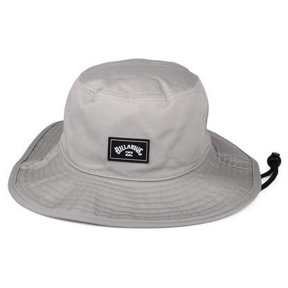Sombrero Boonie Big John de algodón de Billabong - Gris