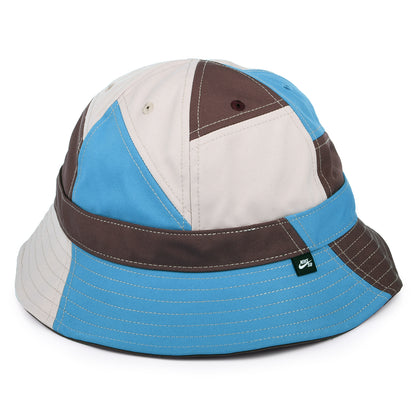 Sombrero de pescador Mosaic de Nike SB - Azul-Beige Arena-Marrón