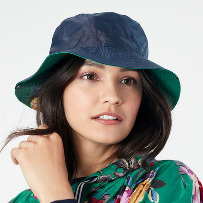 Sombrero de pescador Milport reversible Floral de Joules - Verde