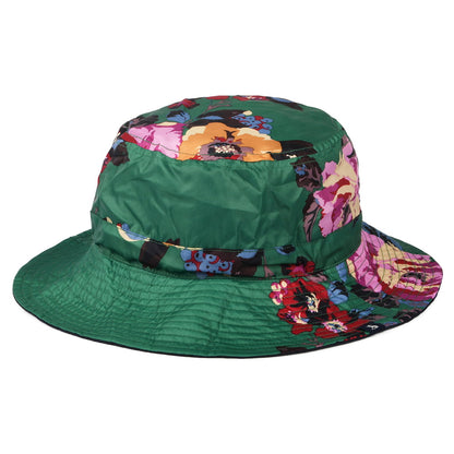 Sombrero de pescador Milport reversible Floral de Joules - Verde