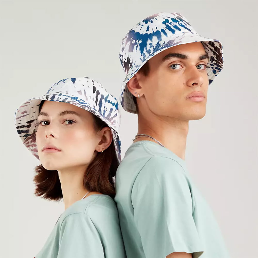 Sombrero de pescador Tie Dye de Levi's - Multicolor