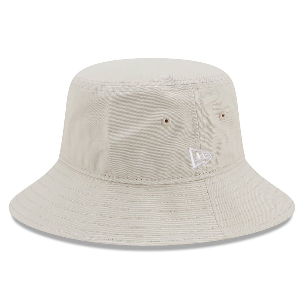 Sombrero de pescador Tapered NE Essential de algodón de New Era - Piedra