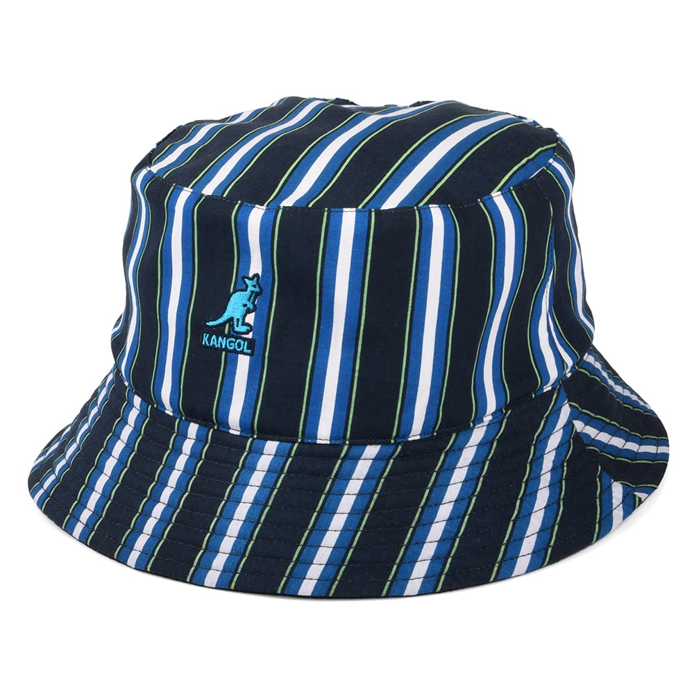 Sombrero de pescador Double Pattern Special reversible de Kangol - Azul Marino