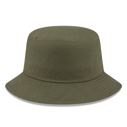 Sombrero de pescador NE Tapered Cotton de New Era - Verde Oliva