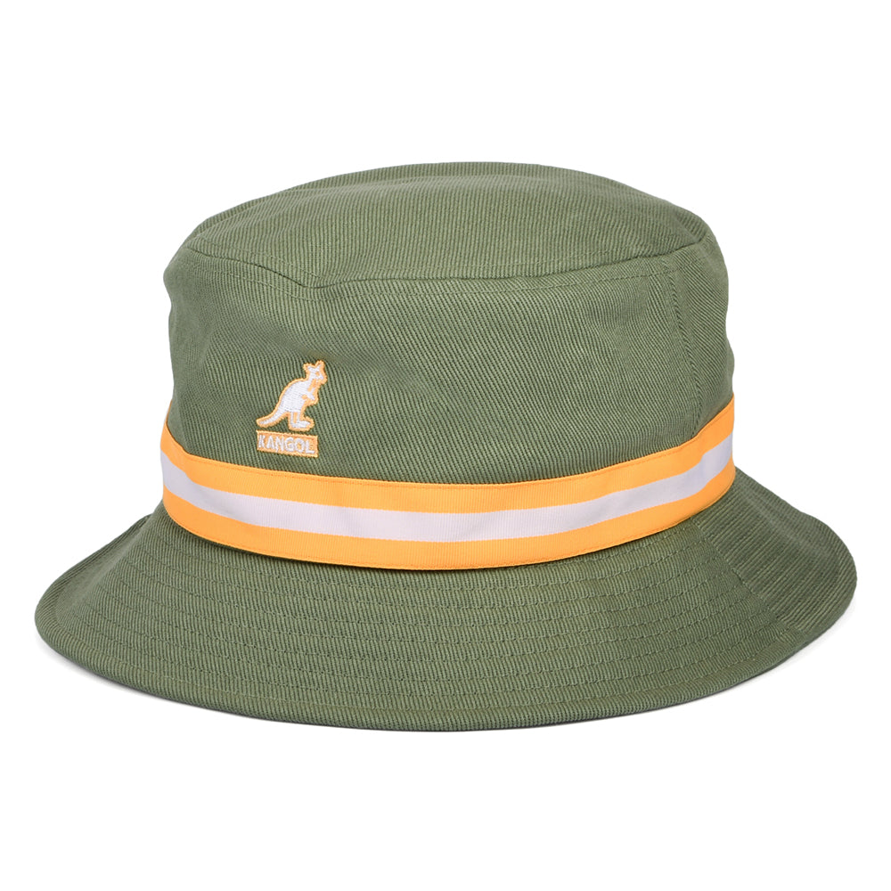 Sombrero de pescador Stripe Lahinch de Kangol - Salvia
