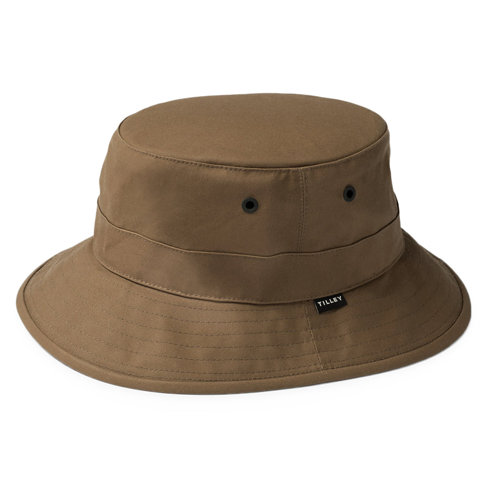 Sombrero de pescador de British Millerain de algodón encerado de Tilley - Beige Británico