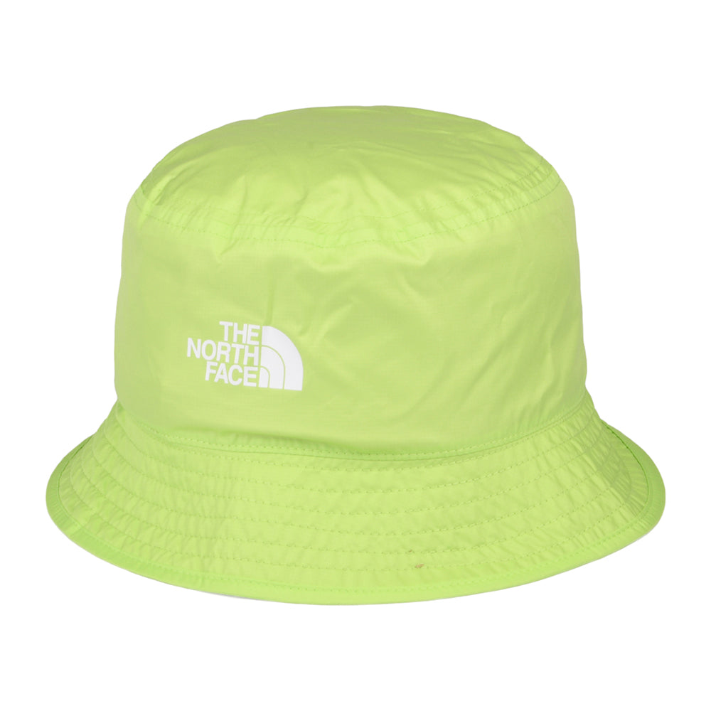 Sombrero de pescador Sun Stash plegable Reversible de The North Face - Verde Neón-Verde Claro