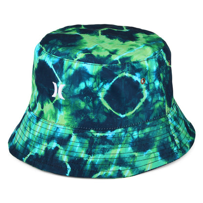 Sombrero de pescador Small Logo Tie Dye de Hurley - Azul Marino-Verde