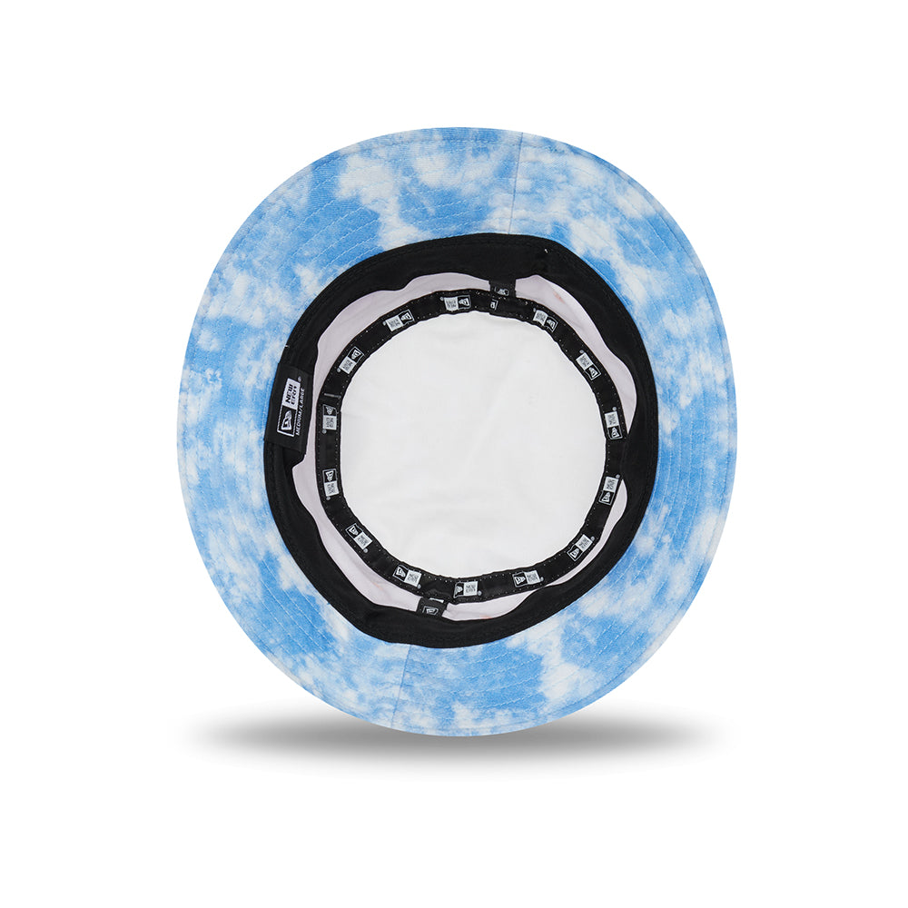 Sombrero de pescador mujeres Tapered Tie Dye de New Era - Azul-Rosa-Amarillo