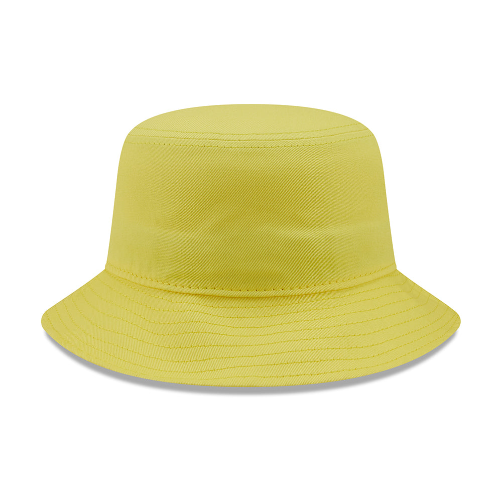 Sombrero de pescador Tapered NE Essential de algodón de New Era - Amarillo