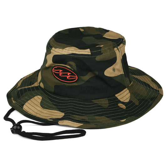 Sombrero Boonie Big John de algodón de Billabong - Camuflaje