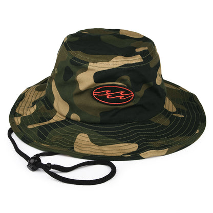Sombrero Boonie Big John de algodón de Billabong - Camuflaje