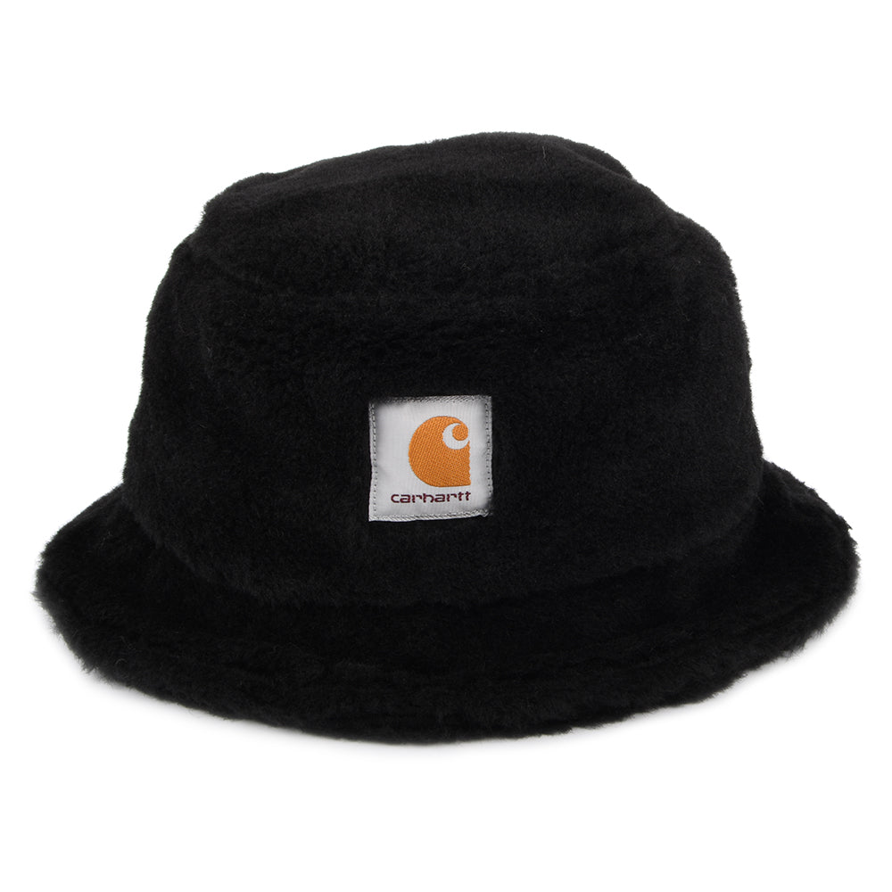 Sombrero de pescador Plains de piel sintética de Carhartt WIP - Negro