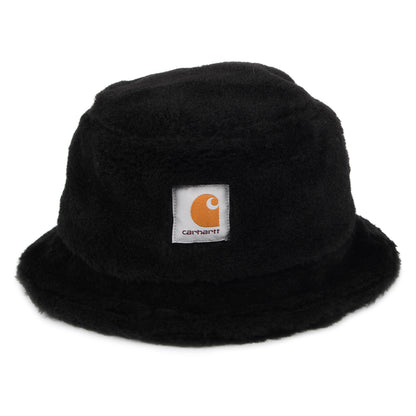 Sombrero de pescador Plains de piel sintética de Carhartt WIP - Negro