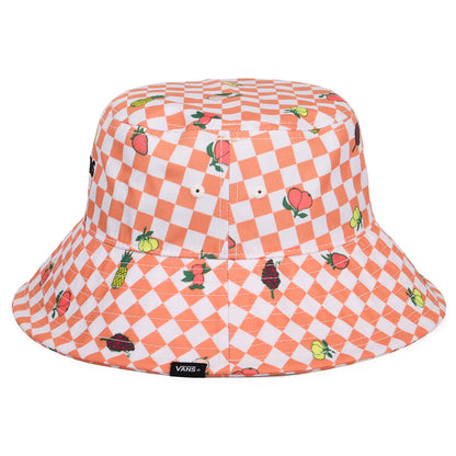Sombrero de pescador Retrospectator a cuadros de Vans - Blanco