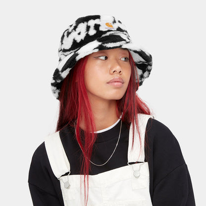 Sombrero de pescador Joyride Jacquard de piel sintética de Carhartt WIP - Negro-Blanco