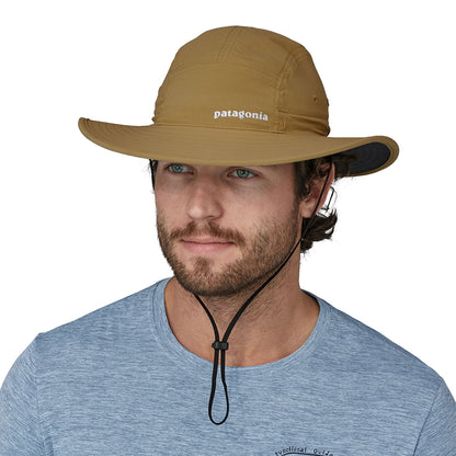 Sombrero Boonie Quandary Brimmer reciclado de Patagonia - Beige Arena