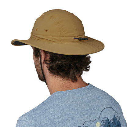 Sombrero Boonie Quandary Brimmer reciclado de Patagonia - Beige Arena