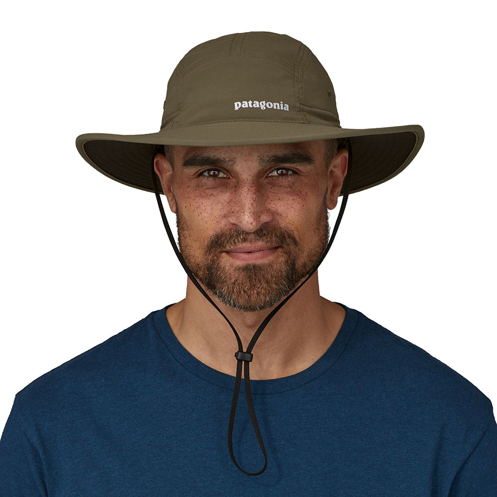 Sombrero Boonie Quandary Brimmer reciclado de Patagonia - Verde Oliva