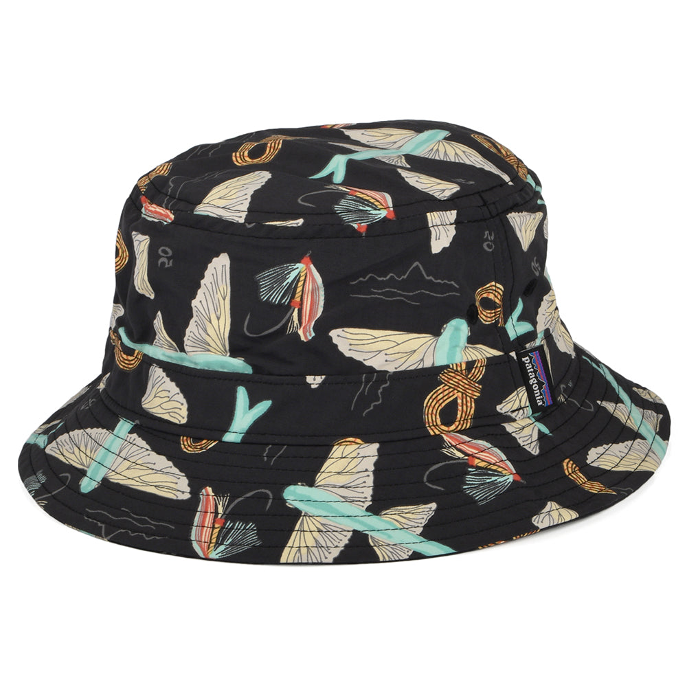 Sombrero de pescador Flyfish Wavefarer de Patagonia - Negro-Multi