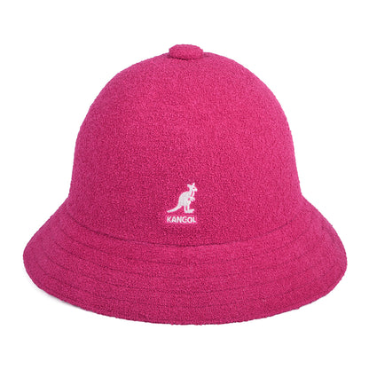 Sombrero de pescador Bermuda Casual de Kangol - Rosa Eléctrico