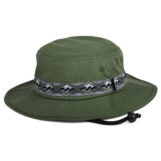 Sombrero Boonie Waves de algodón de Billabong - Salvia