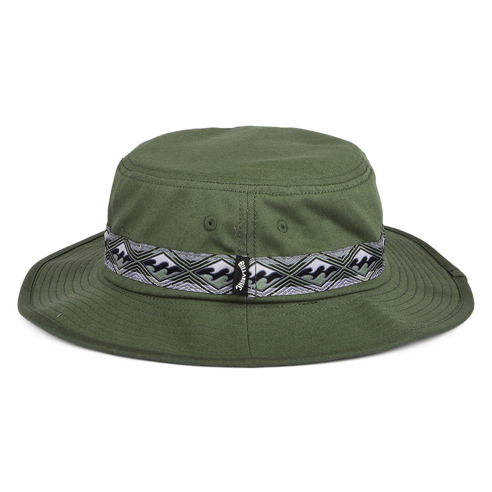Sombrero Boonie Waves de algodón de Billabong - Salvia