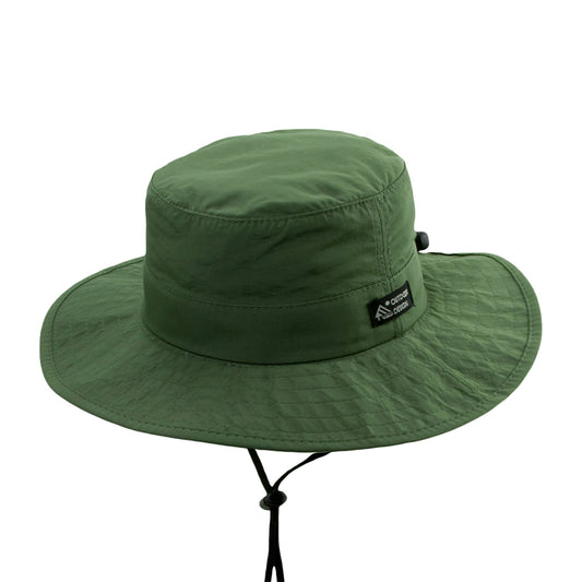 Sombrero Booney Evergreen plegable Ala ancha de Dorfman Pacific - Verde Oliva