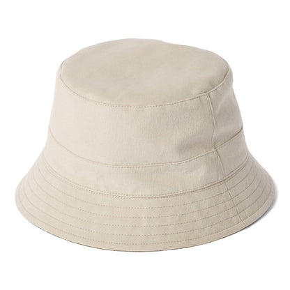 Sombrero de pescador reversible de algodón de Failsworth - Piedra