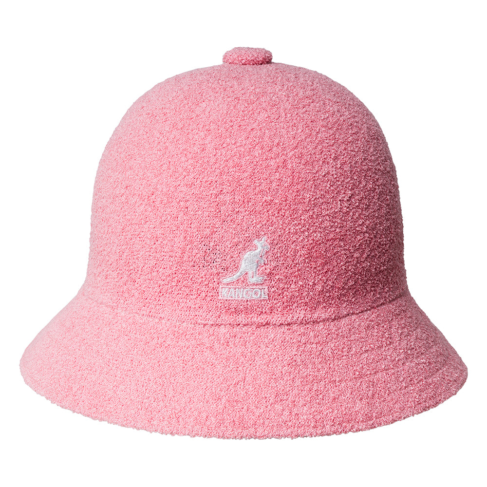 Sombrero de pescador Bermuda Casual de Kangol - Rosa Chicle