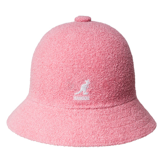Sombrero de pescador Bermuda Casual de Kangol - Rosa Chicle