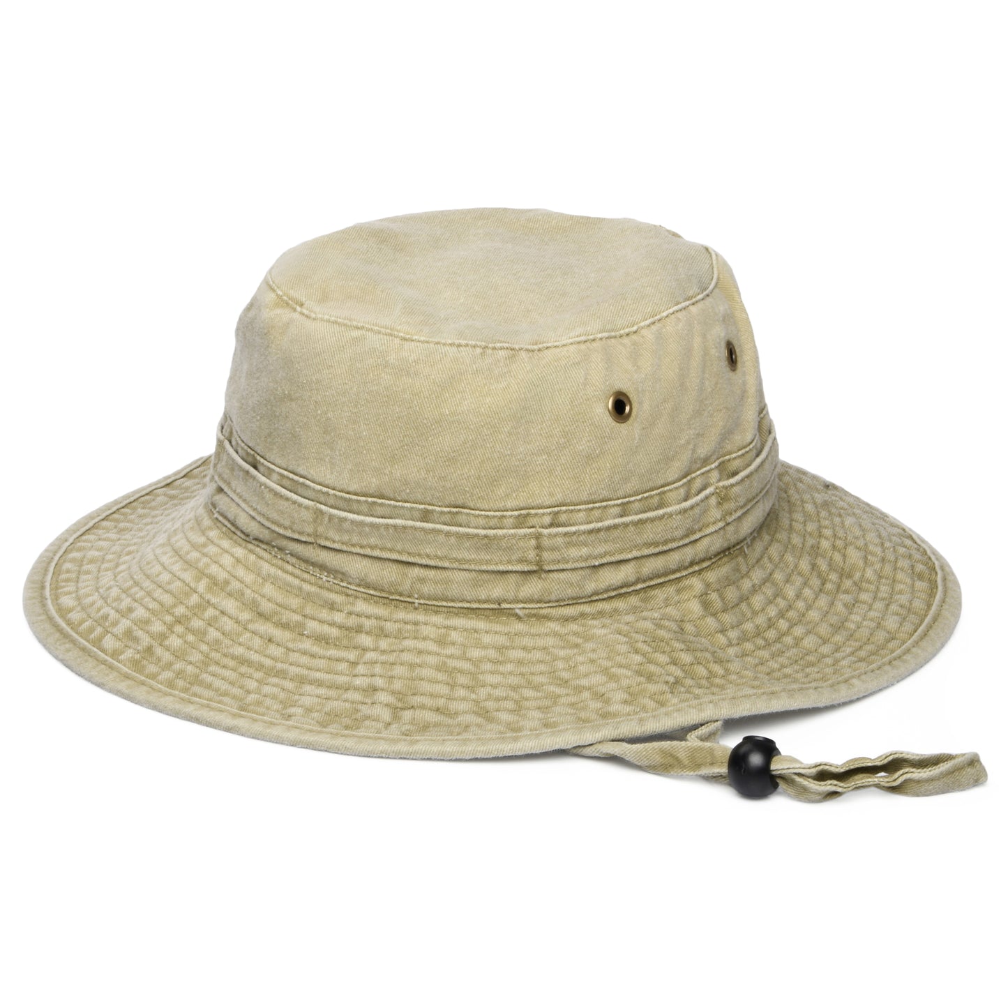 Sombrero Boonie plegable de algodón de Jaxon & James - Kaki