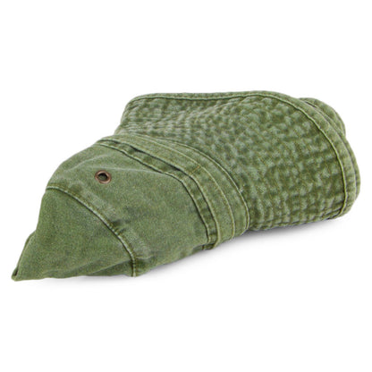 Sombrero Boonie plegable de algodón de Jaxon & James - Verde Oliva