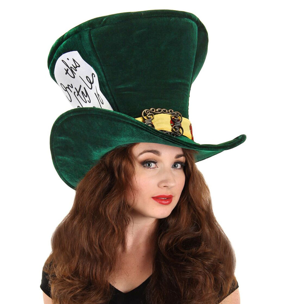 Sombrero disfraz de copa alta El Sombrero Loco de Elope