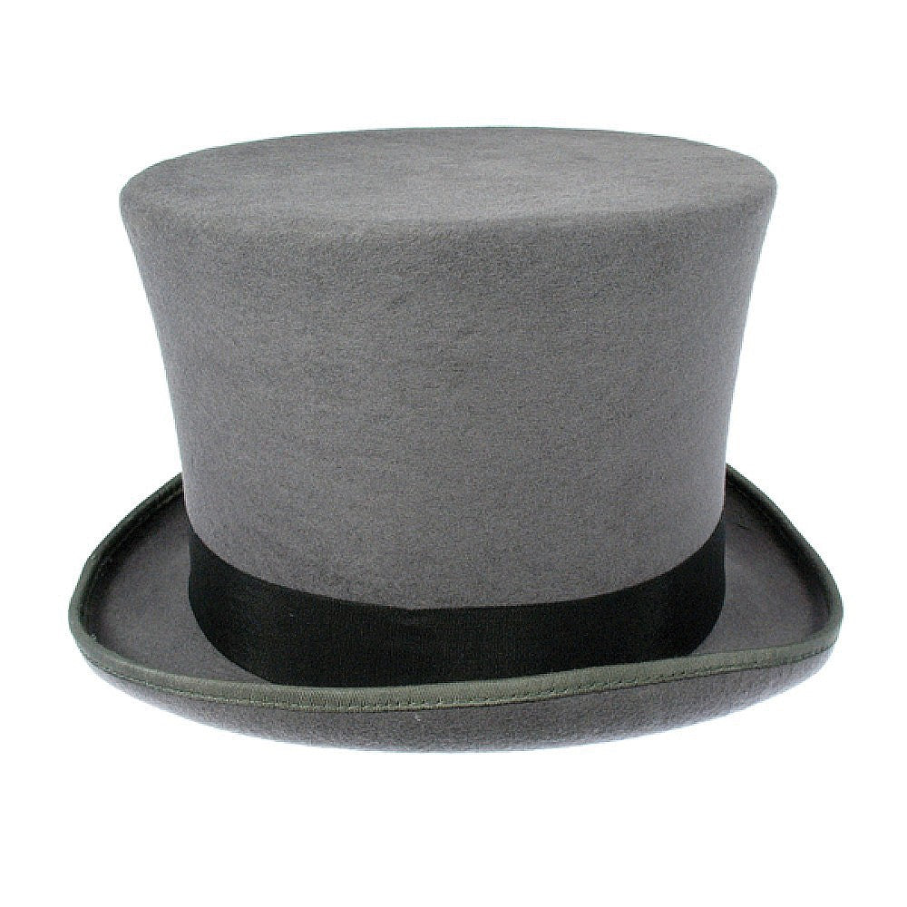 Sombrero de copa Victoriano de Jaxon & James - Gris