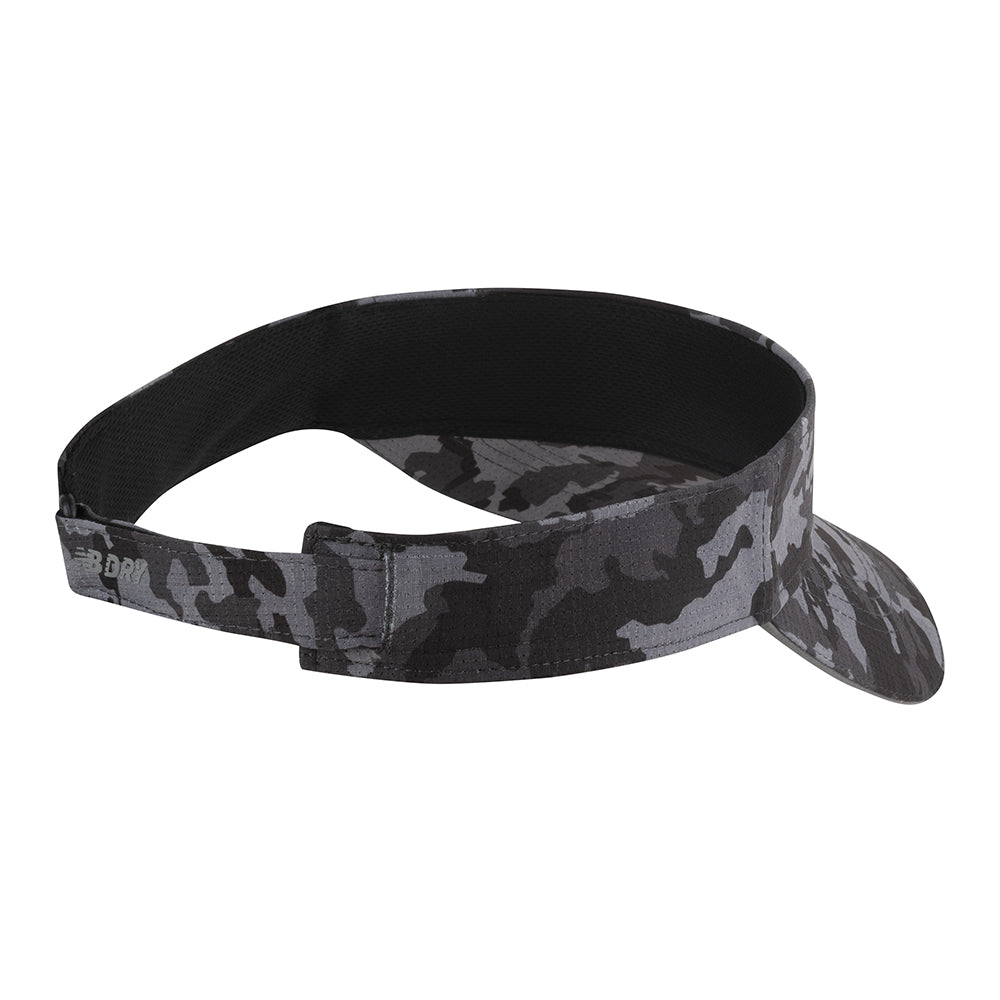 Visera Performance de New Balance - Camuflaje Negro