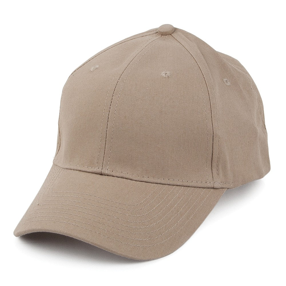 Gorra de béisbol de algodón - Kaki