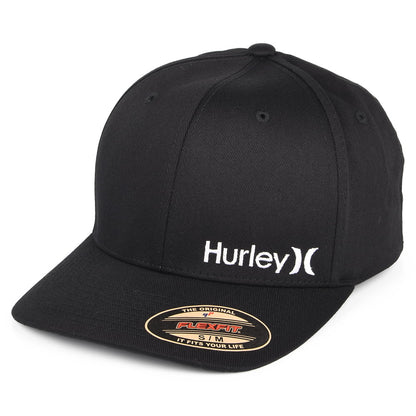 Gorra de béisbol Corp Flexfit de Hurley - Negro